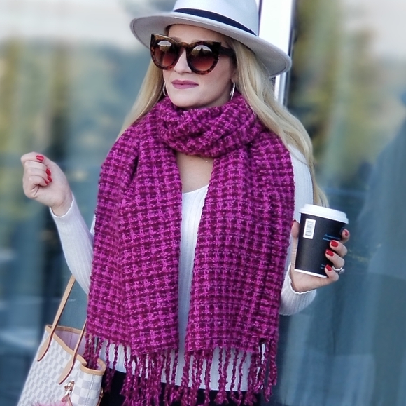 Accessories - BERRY DELIGHTFUL Scarf / Shawl / Wrap - oversized